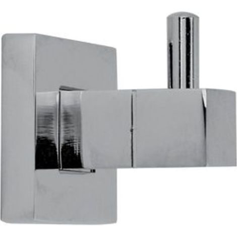 Trade Shop - Perspago De Suspensión Holder Hanger 1 Lugar Cuarto De Baño Square 4.5 Cm 59179 - (1/2)