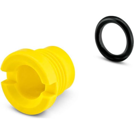 Vis bouchon jaune + joint 2.883-112.0 - nettoyeur haute pression karcher