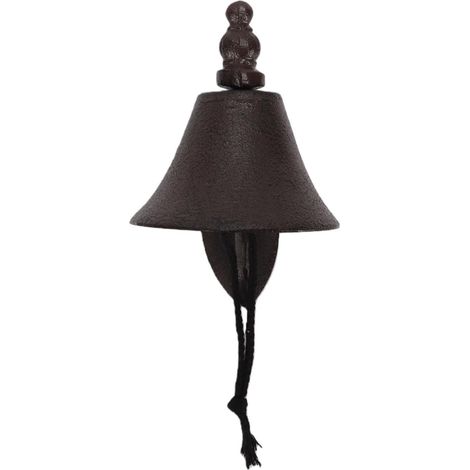 Cast Iron Dinner Bell, Wall-Mounted Farmhouse Doorbell (1/5)