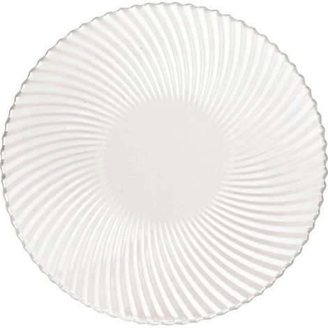Lot de 6 Assiettes à Dessert "Odyssée" 20cm Transparent