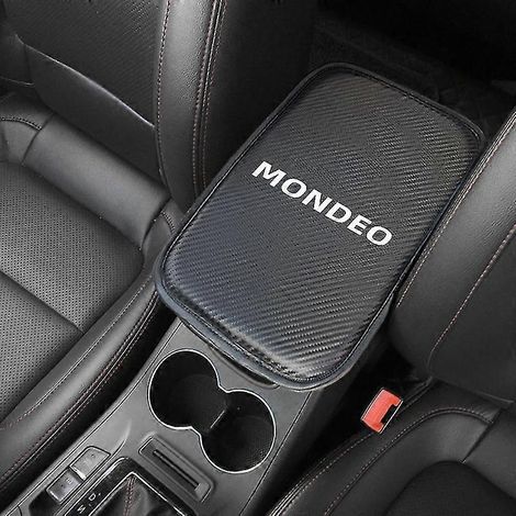 Coussin d'accoudoir universel pour voiture, accoudoirs de console centrale, housses de coussin de boîte à gants pour Ford Mondeo Mk3 Mk4 Mk5 Style automobile Boîtes à gants (1/4)