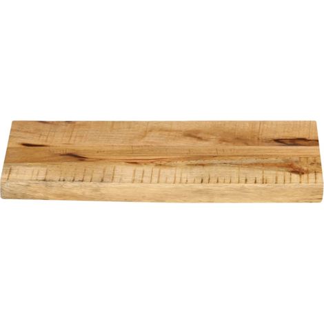 Dessus de table Dessus de bureau Plateau de table 50x20x3,8 cm bord vif bois massif manguier brut