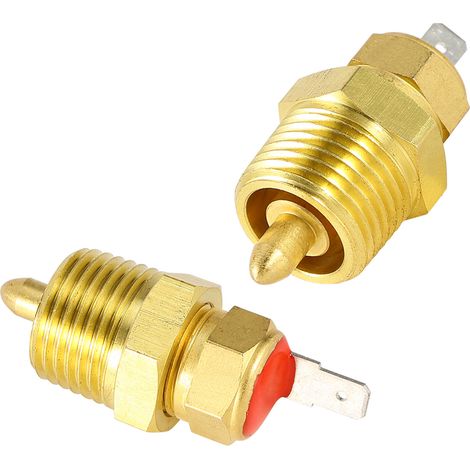 Thermostat Ventilateur Refroidissement Moteur Électrique 3/8 pouces 185 à 175 Degrés Or (1/5)