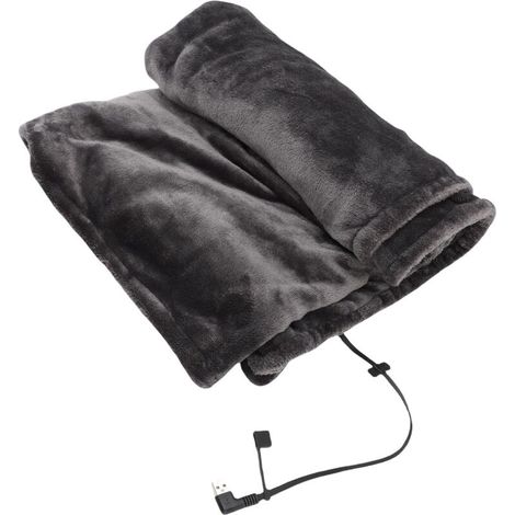 USB electric heated blanket, 3 heat settings, coral fleece, portable, shawl, to keep warm at home and in the office (1/5)