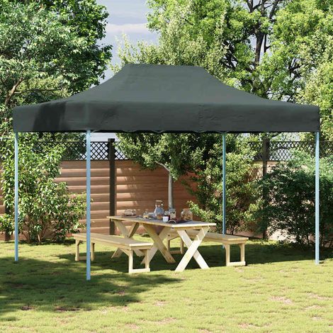 vidaXL Carpa plegable profesional acero gris antracita 3x4 m (1/5)