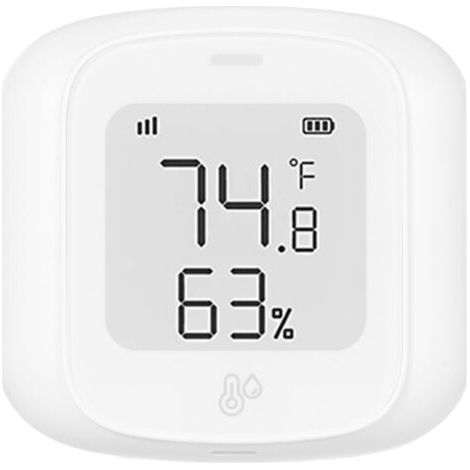 Capteur intelligent de température et d'humidité,affichage numérique LCD,thermomètre et hygromètre d'intérieur de haute précision (1/5)