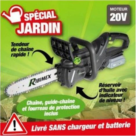 Tronçonneuse R-BAT20 350 mm - 20V - Sans Batterie ni Chargeur - Performance et Précision - D-Work