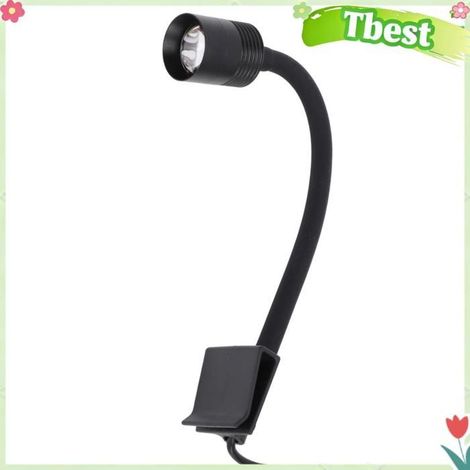 Mini aquarium, lampe LED 5 W alimentée par USB avec bras de serrage rotatif à 360°, pour petits aquariums et aquascapes (1/4)