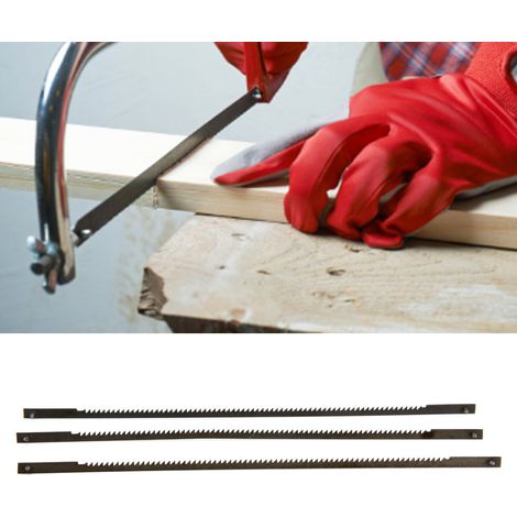 Ensemble de 12 lames de scie sauteuse en acier au carbone à 18 dents pour le travail du bois et du métal (1/5)
