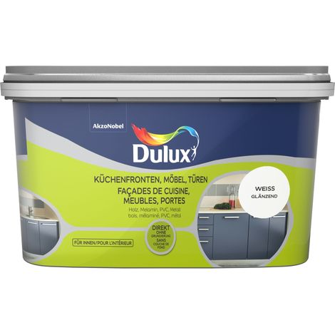 Dulux Fresh up Küchenfronten, Möbel, Türen Glänzend, Einfach mal neu streichen, Weiß, 2 l (1/5)