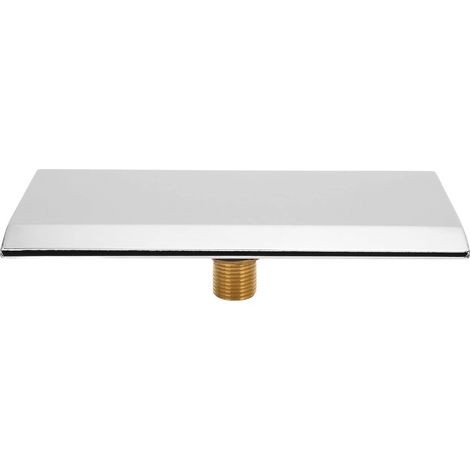 Applicable Bec de Baignoire Cascade G3/4Filetage Externe Bec de Baignoire Cascade en Acier Inoxydable SPA Salle de Bain Piscine Piscine Argent Mural Cascade Buse de Sortie Accessoires de Buse de Baign (1/5)