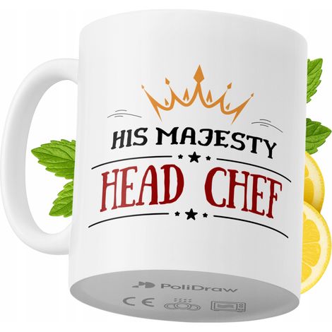 Mug humoristique pour chef cuisinier, avec un texte amusant et un design graphique original. Idéal pour les anniversaires, les fêtes et les occasions spéciales. Mug premium pour la maison, le bureau e (1/5)