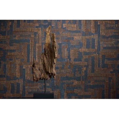 Papier peint Géométrique Bleu Metropolitan Stories 4 Hot Spots A.S. Création (1/5)