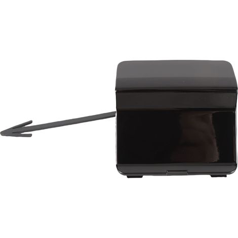 Couvercle de caméra de roue de secours arrière de hayon, capuchon de coffre antichoc de remplacement pour Prado série 150 KDJ GRJ GDJ KDJ150 GRJ150 GDJ150 noir sans trou 64772 60010 C0. (1/5)