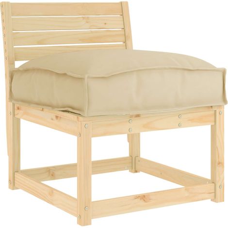 Maison Exclusive - Polštář Oxford látka Béžová 50 x 50 x 12 cm (1/5)