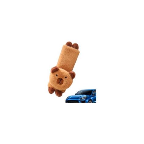 Capybara Coussin d'épaule de siège de voiture, coussin d'appui-tête  Accessoire de ceinture de sécurité animal avec rembourrage doux  Coussin de nuque, coussin de ceinture pour (1/5)