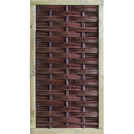 LABO-Weidengeflechtzaun 3D 94 x 180 cm