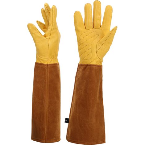 Filiyano-Gants de jardinage, gants de soudage allongés, anti-coupure, antiadhésifs (1/4)