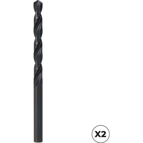 Packung mit 2 kurzen HSS-Zylinderbohrern DIN 338N 4,00 mm – Izar IZ27409 (1/4)