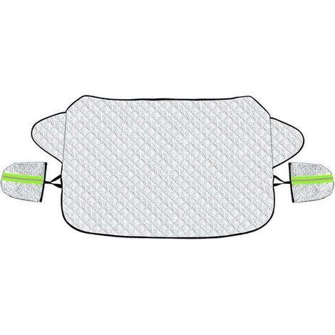 Protection pare-brise hiver magnétique repliable SHINING HOUSE – 147 x 100 cm, anti-givre, neige, UV, poussière et pluie