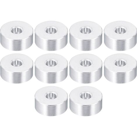 10pcs Rondelle Métal Entretoise Aluminium M4 Rondelles Plates 4.2mm (1/5)
