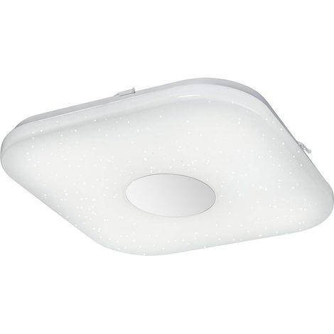 24 Watt LED Decken Lampe eckig Esszimmer Sternen Himmel Leuchte Fernbedienung Globo 41332 (1/4)