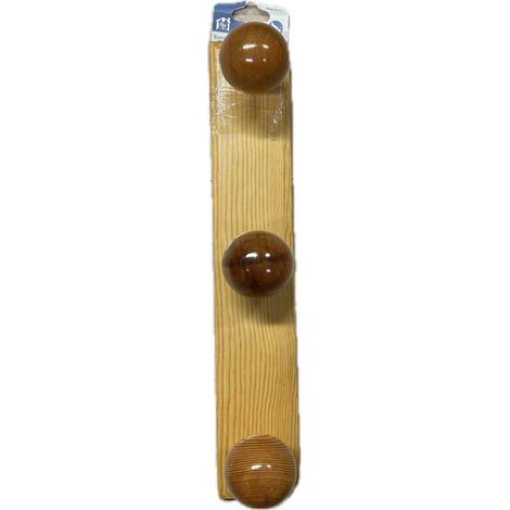 ORECA - APPENDIABITI LEGNO FRASSINO 3 POSTI
