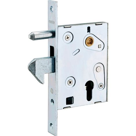 Serratura a gancio per cilindro, asse 64 mm, interasse 72 mm – THIRARD (1/3)