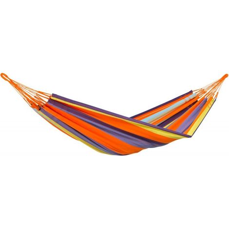 Hamac Colombie rayé orange (1/3)