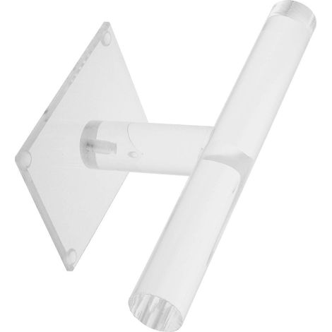 Support de lampe torche transparent pour vélo, présentoir suspendu, dimensions 20 x 9,5 x 7,5 cm, rangement efficace, lot de 4. (1/5)