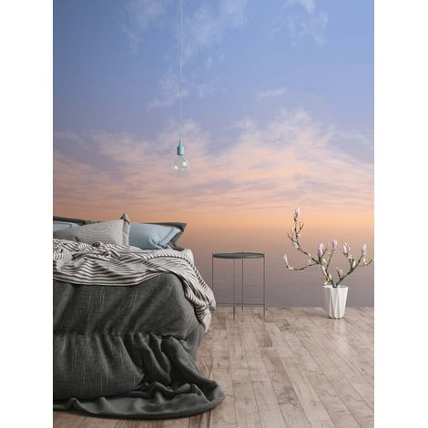 A.S. Creation Fototapete Livingwalls The Wall II 392291 Ein Motiv pro Rolle 2.80 x 2.65 m Naturoptik Blau (1/3)