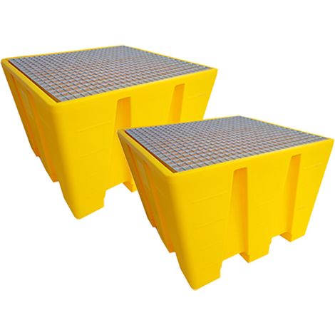 Bac de rétention pour cuve ibc standard-lot de 2 (1/4)