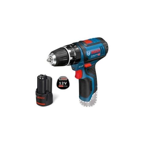Bosch Akku-Schlagbohrschrauber GSB 12V-15 / 1x 3,0 Ah Akku