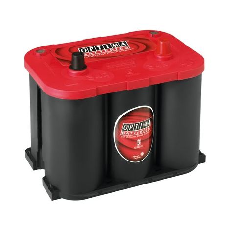 Batterie démarrage Sprial Cell OPTIMA RED TOP RT R - 4.2 12V 50AH 815 AMPS (EN) (1/2)