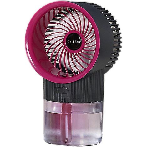 Filiyano-Ventilateur brumisateur portable, ventilateur brumisateur personnel à main avec grand réservoir d'eau, ventilateur à batterie rechargeable (1/5)