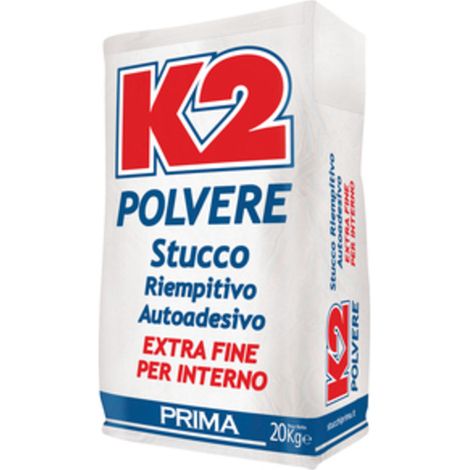 STUCCO IN POLVERE K2 DA 20 KG- 1,0 pz