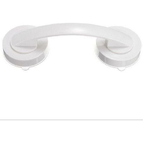 Poignée de porte à ventouses pour salle de bain, antidérapante et portable, avec ventouses ultra-résistantes pour fenêtre de douche (lot de 2).-AquaForge (1/5)