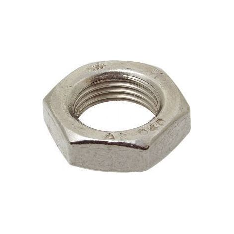 Ecrou bas pas à gauche inox - Qualite Inox: A4 - Diamètre: 6