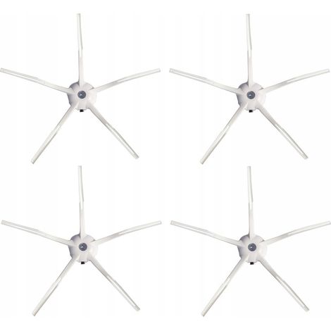Spazzole laterali in silicone per RoboRock S5 S6 S7 Q7 (1/2)