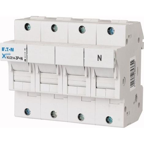 Eaton Interrupteur sectionneur à fusible, 50A, 1p, Taille 14 x 51, 192379