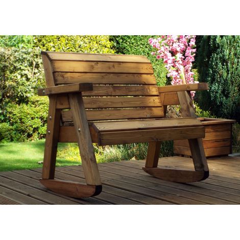 Charles Taylor Little Fellas Wooden Rocker Bench Rocking Chair Seat Kids (1/3)