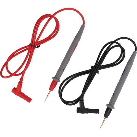 Lot de 4 cordons de test universels pour multimètre numérique 10A, adaptés aux composants CI, 1000V. (1/5)
