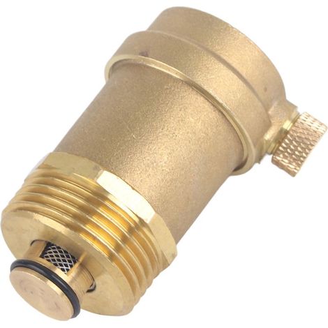 Soupape de sécurité automatique en laiton DN25 G1 pour système solaire thermique, régulation de pression (1/5)