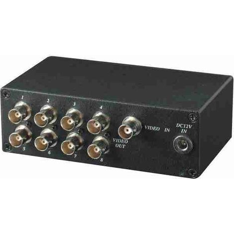 CD108HD - Distributore segnale video HDCVI/CVBS/AHD/TVI 8 OUT