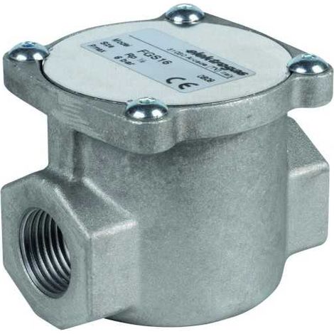 Filtre à gaz 6 bar raccord 1/2'' sans prise pression FGS16