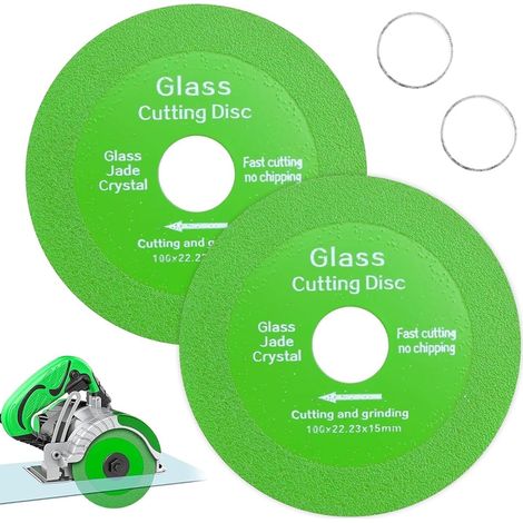 Disque Diamant Coupe Verre, 125x22,23x15mm (1/5)