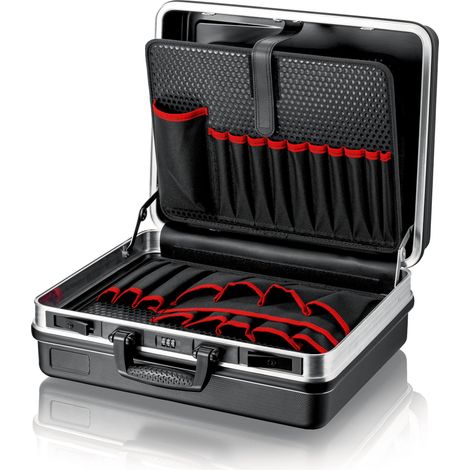 KNIPEX 00 21 05 LE Mallette à outils « Basic » vide 410 mm