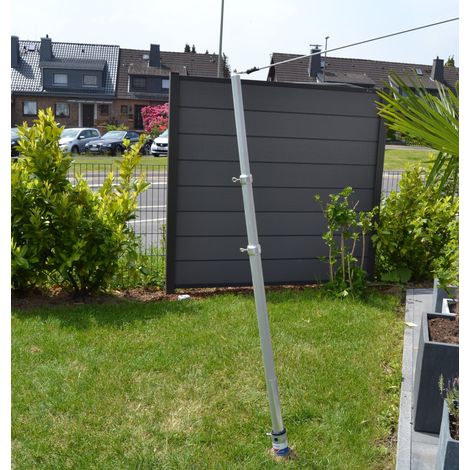Aluminium Teleskopmast - 3-teilig - max. 280 cm (1/5)