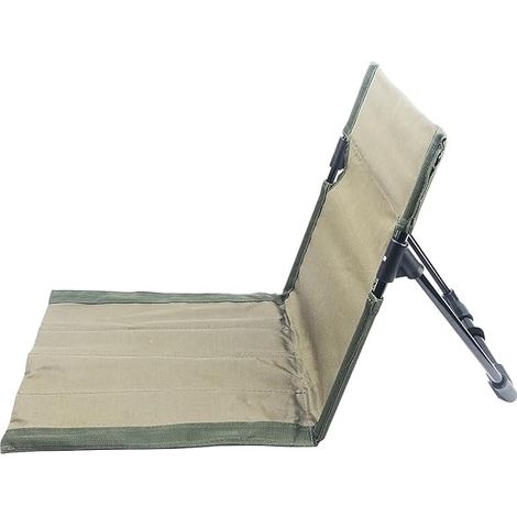 Dossier De Camping - Structure Triangulaire En Aluminium 7075 - Tissu Oxford 600D Imperméable - Vert Olive - 1 Pièce (1/3)