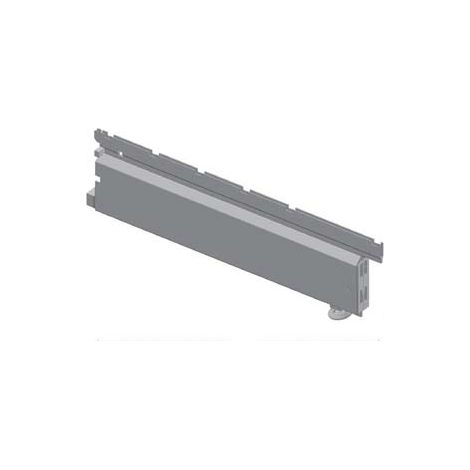 BASE SCATOLATA PER PIANTANA CON PIEDINO REGOLABILE GRIGIO RAL 7035  mm.400 p.x300 l.x140 h.